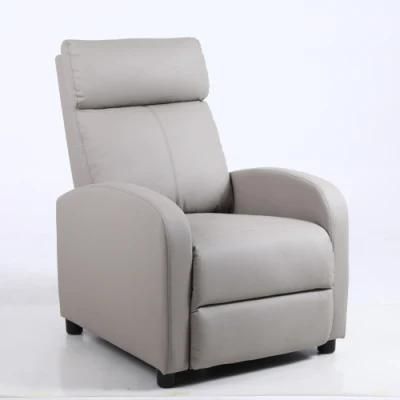 Amazon Best-Selling Classic Pushback Recliner Chair Modern Europe Style Small Size Living Room Fabric Sofa Furniture