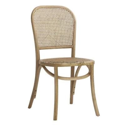 Hot Selling Wood Modern Rattan Garden Furniture Dining Chair (ZG16-016)