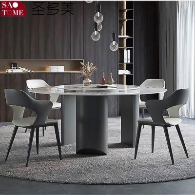 Good Quality Round Steel Frame Dining Table Top Quality for Sale