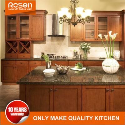 China Supply Furniture Wood Veneer and Paint Kitchen Cabinets