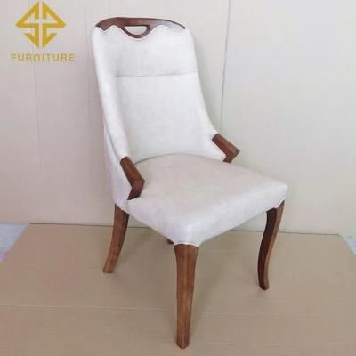 New Design Modern Wooden Hotel Lounge Chair and Table Set Upholstered Chair