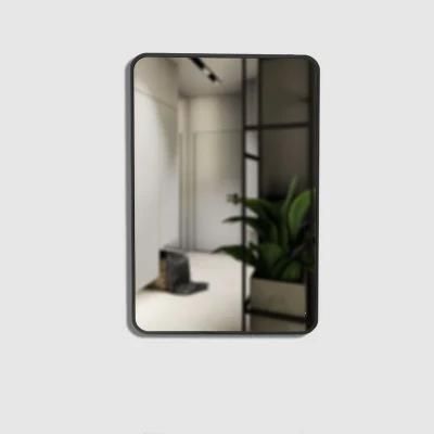 Black Frame Wall Hanging Rectangle Full Length Mirror