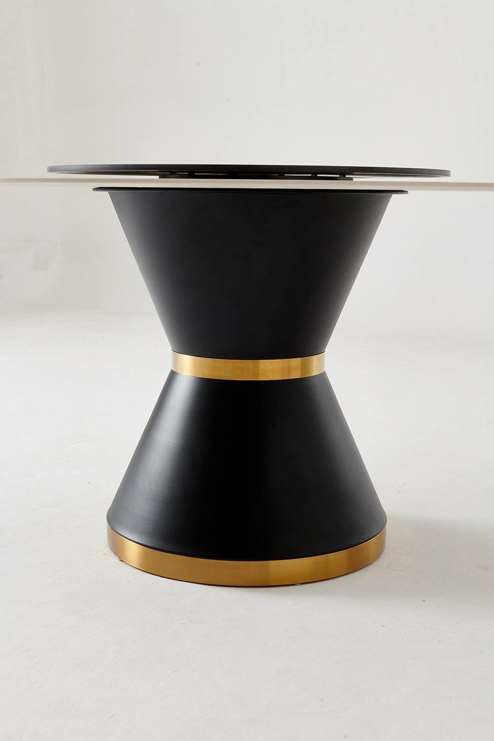 Home Furniture Kitchen Furniture Marble Dining Table Rock Plate Table
