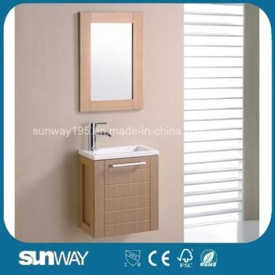 Hot Sale Melamine Surface Bathroom Furniture with Sink (SW-ML1205)
