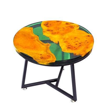 Wholesale Modern Design Epoxy Resin Round River Table