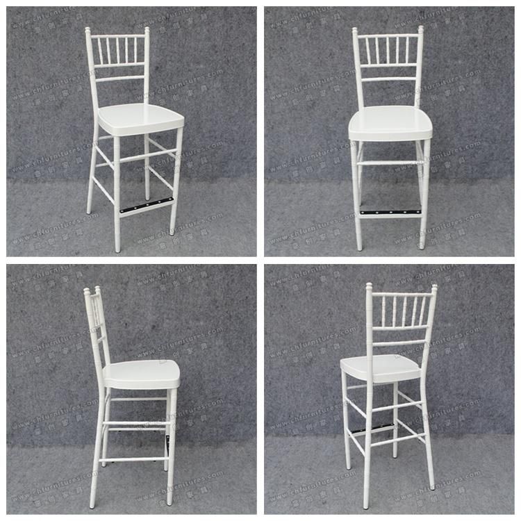 Yc-H010 Cheap Used Metal Party Chiavari Bar Stool High Chair