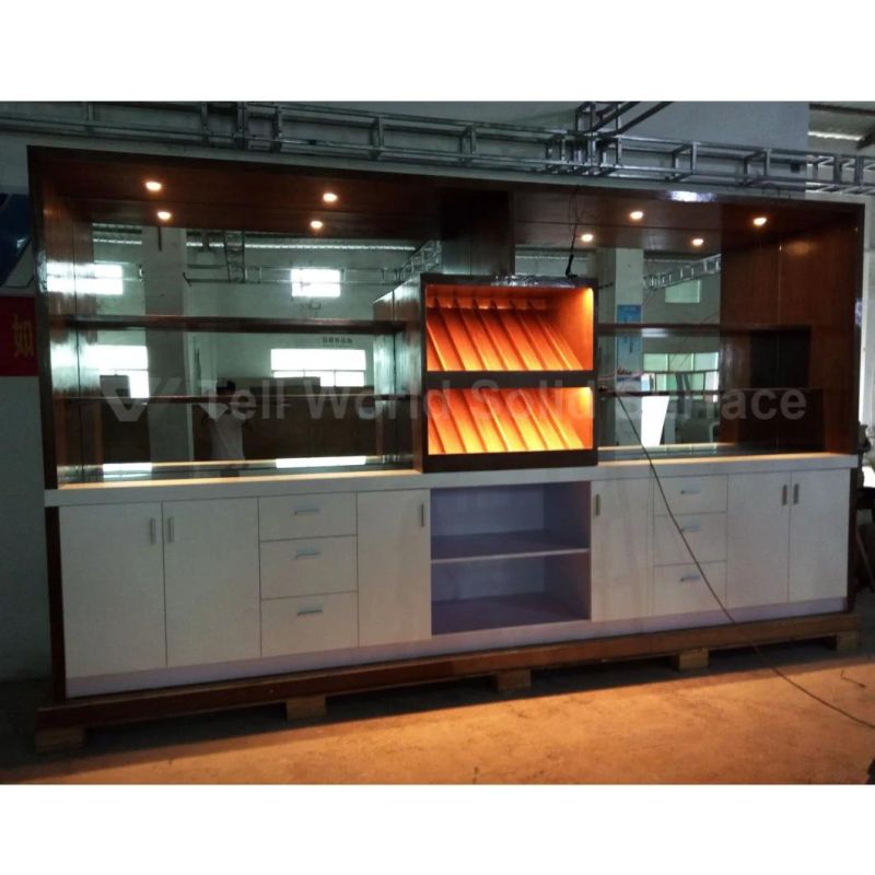 LED Bar Counter for Club Salad Bar Counter Restaurant Design