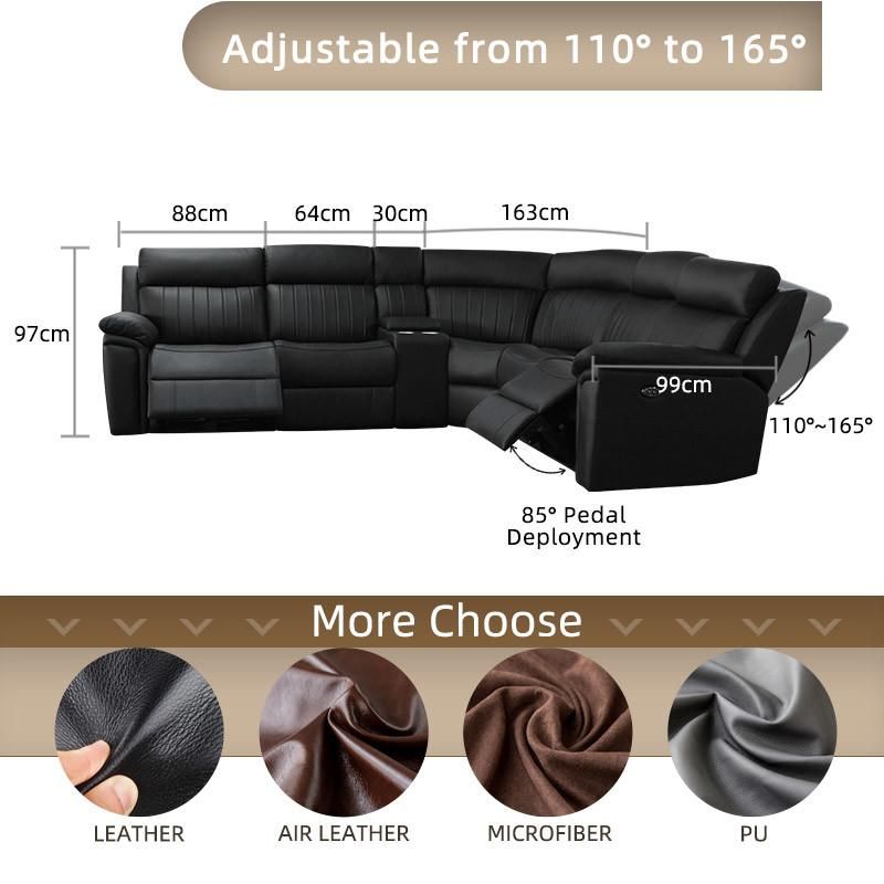 Modern Wholesale Fabric Cover Recliner Sofa