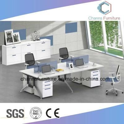 Modern Office Workstation 4 Persons Computer Table with Drawers (CAS-W1864)