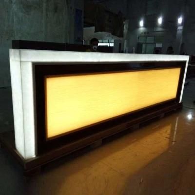 Newly Design Counter Bar Furniture LED Bar Counter