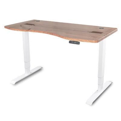 Metal Office Desk Height Adjustable Desk with Two Legs