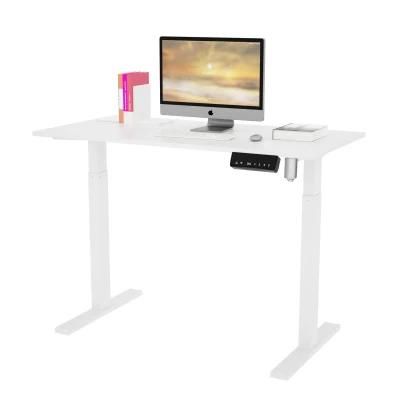 Electronic Single Motor Two Stages Height Adjustable Desk Sit to Stand Automatic Lifting Desk