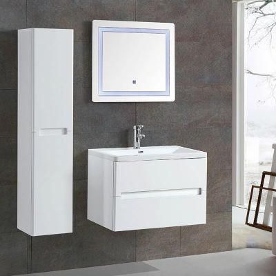 Wall-Mounted Modern French Bathroom Vanity Cabinet Home Furniture with Mirror Combination