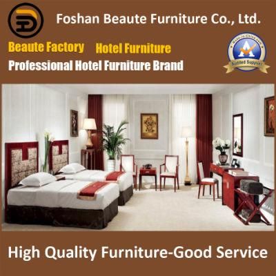 Hotel Furniture/Luxury Double Hotel Bedroom Furniture/Standard Hotel Double Bedroom Suite/Double Hospitality Guest Room Furniture (GLB-0109821)