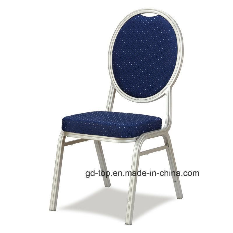Top Furniture Foshan Factory New Design Hotel Stacking Aluminium Banquet Chair