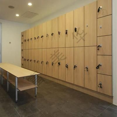 Smart Keyless Gym Compact HPL Gym Lockers Cabinet