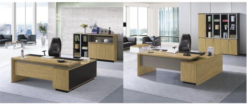 Modern Design Office Home Furniture Wood Geometric Bookcase