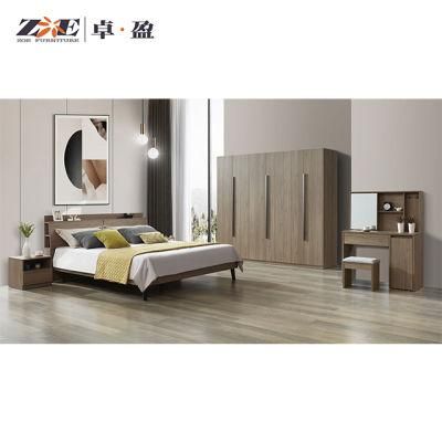 King Size Home Furniture Wooden Bedroom Furniture Set