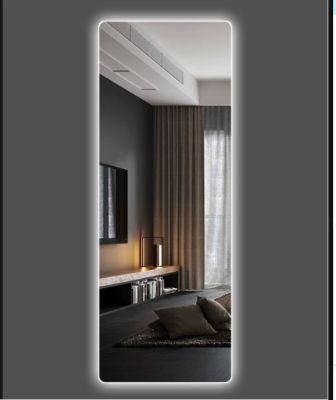 LED Dressing Mirror Full Length Lighted Mirrors Mounted Makeup Cosmetic Wall Mirror Furniture
