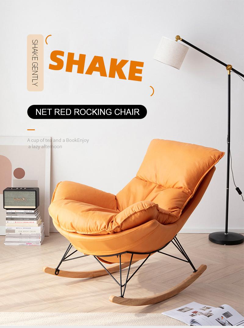 Luxury Single Sofa Lazy Living Room Furniture Reception Room Swivel Chair