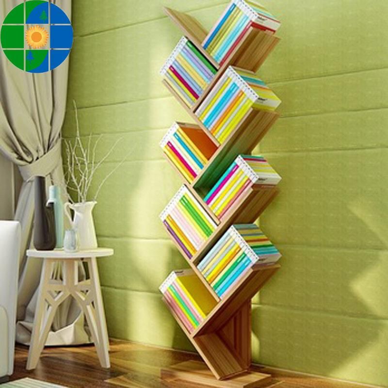 Morden Livingroom Durable Service Ladder Bookcase Cabinet