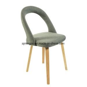 Modern Fabric Cafe Restaurant Wooden Chair (5507)