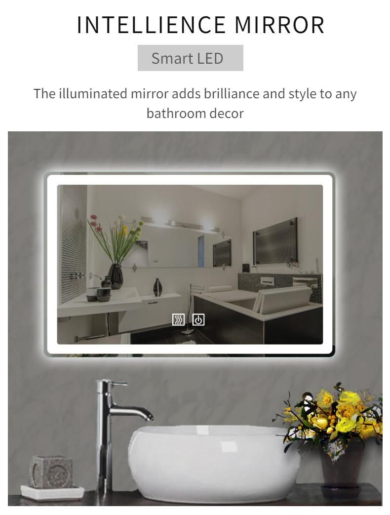 Dressing Table with Hot Sale LED Lamp Mirror