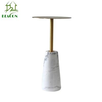 Ound Marble Restaurant Home Dining Furniture Modern Home Side Table