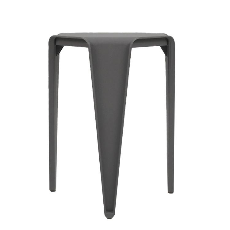Modern Home Furniture Stackable Simple Colorful Plastic Chair Stools