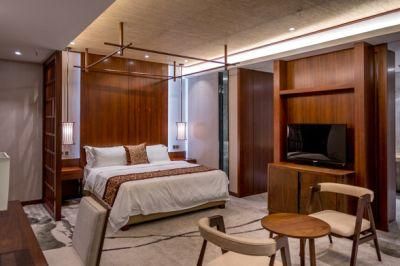 Custom Made Modern Commercial Wooden Hotel Bedroom Living Room Furniture for 5 Star Hospitality Resort Villa Apartment