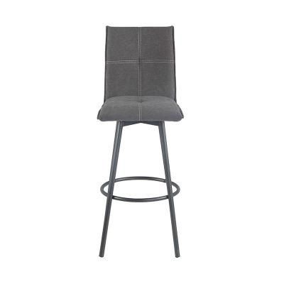 Wholesale Nordic Style Modern Fabric Restaurant Cafe Dining Lounge Living Room Furniture Stool Bar Chair