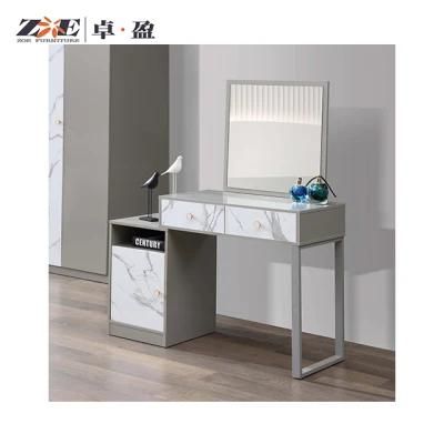 Home Bedroom Furniture Wooden Makeup Vanity Dresser with Mirror