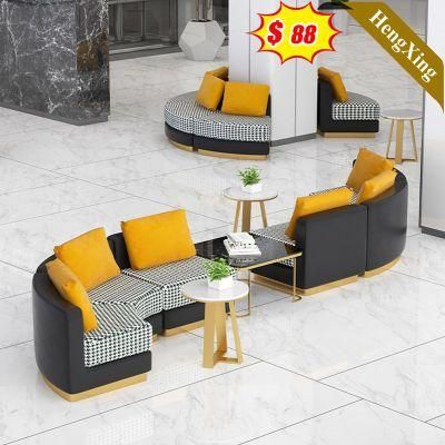 Modern Sofa Furniture Set Cheap Leather Waiting Room Sectional Seating Reclining Sofa