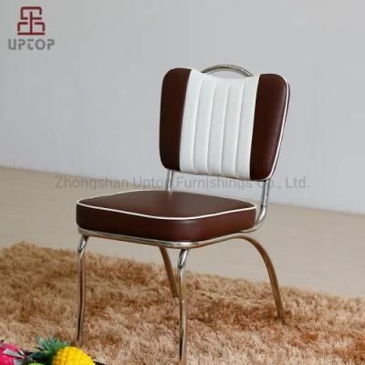 (SP-LC293) Modern American Retro Style Restaurant Diner Leather Chair