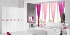 New Modern Design High Gloss Lacquered Modern Bedroom Furniture (HC835)
