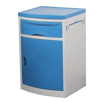 Medical Hospital Furniture ABS Plastic Hospital Bedside Cabinet for Patient