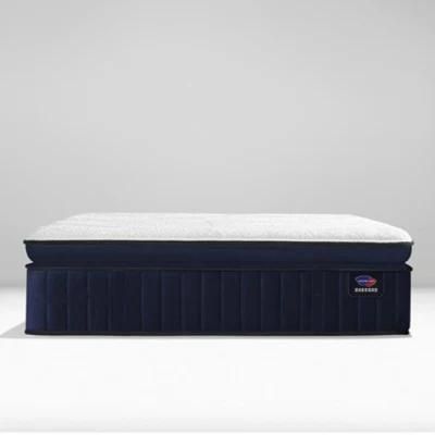 Factory Wholesale Full Queen King Size Rolled Bed Mattresses Luxury Latex Spring Memory Foam Mattress in a Box