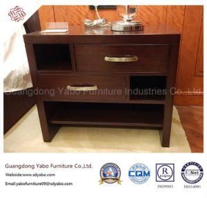 Concise Hotel Furniture with Wooden Drawer Nightstand (YB-O-2)