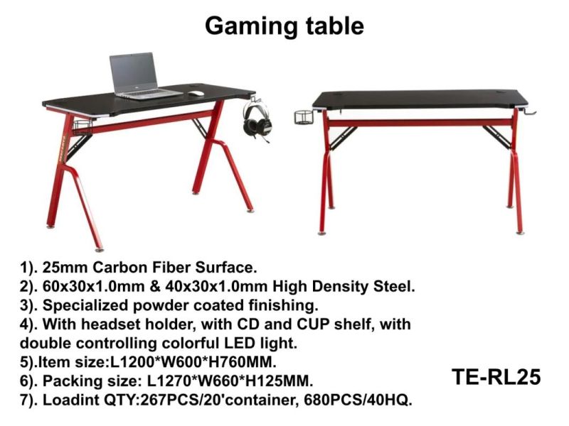 Gaming Desk Office Computer Table Modern Home Furniture