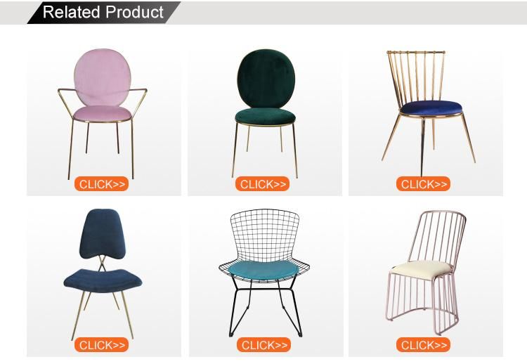 Wholesale Cheap Modern Style Cotton Fabric Leisure Dining Room Chair