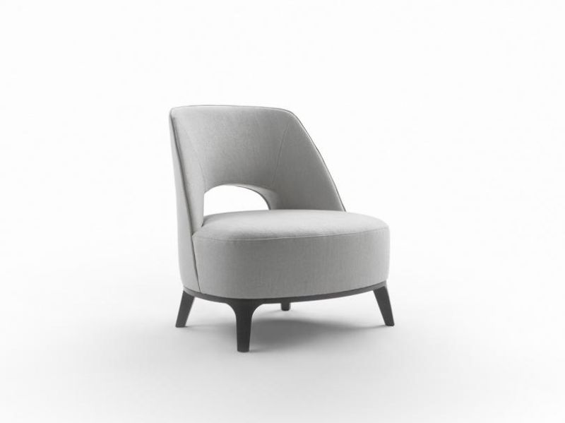 Ffl-12 Leisure chair, Wood Frame with Fabric, Modern Deign in Home and Hotel, Living Set Chair