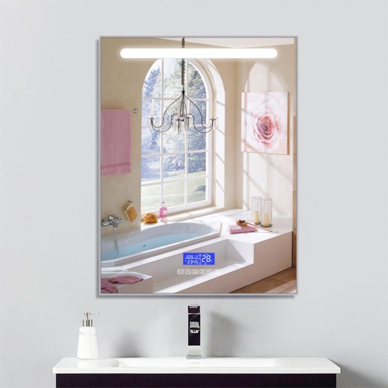 Factory Direct LED Illuminated Bathroom Mirror Wall Mounted with Demister