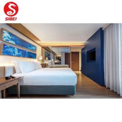 Foshan Factory Custom Made Modern Commercial Wooden 5 Star Hotel Villa Bedroom Living Room Furniture