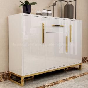 A69 Modern Furniture Wood with Varnish Shoes Cabinet