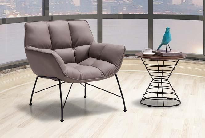 Italian Style Luxury Modern Fabric or Leather Hotel Living Room Solid Wood Home Furniture Lazy Stylish Leisure Sofa Chair