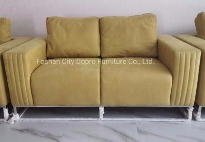 Modern Metal Frame Home Furniture Metal Sofa Set for Livingroom