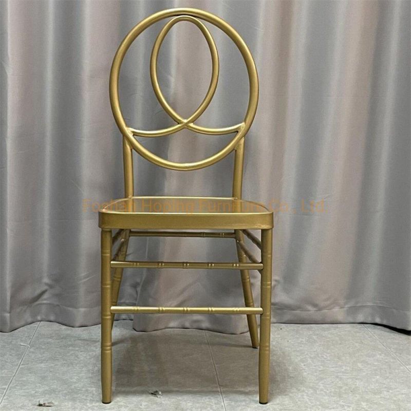 Hot Sale Antique Classic X Back Chair Crossback Wedding Chair Computer Stool China Foshan Gold Cheap Wedding Used Napoleon Chrome Gold Dining Chairs