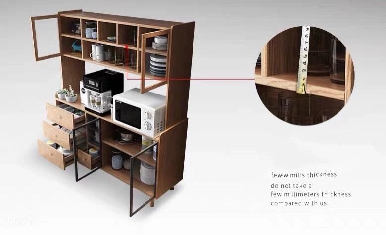 Multi-Functional Large Capacity Storage Cabinets Modern Home Hotel MDF Wooden Living Room Cabinet Furniture