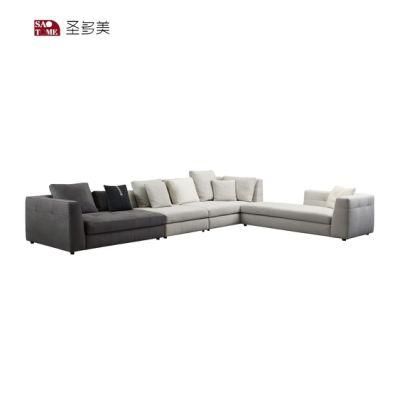 Modern Wood Carton Packed 4440*1830*700mm Foshan, China L Shape Sofa