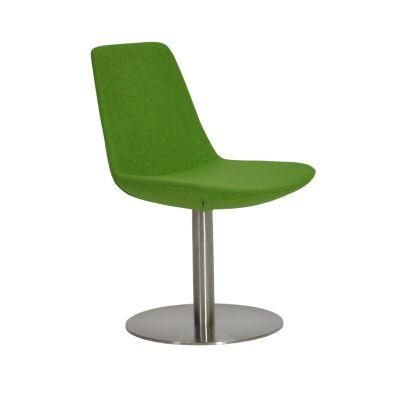 New Design Wholesale Modern Home Furniture Living Room European Legs Dining Chair with Optional Colors Velvet Fabric